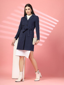 CHKOKKO Tweed Solid Coat