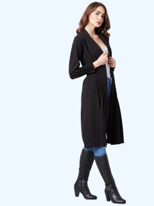 ZEUGEN Polyester Self Design Coat