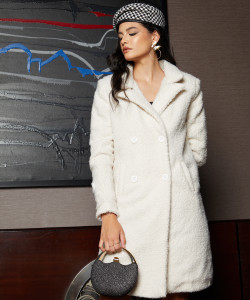 CAMPUS SUTRA Polyester Solid Coat