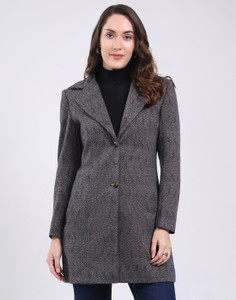MONTE CARLO Imported Self Design Coat