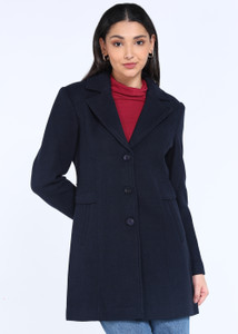Breil By Fort Collins Tweed Solid Coat
