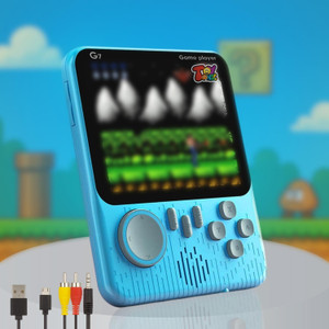 G7 Handheld Game Console 666 In 1 Preloaded Games Rechargeable Game for Kids