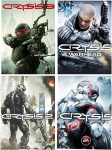 Crysis 4in1 Combo PC GAMES (offline only) Full Game Complete Game Complete Edition