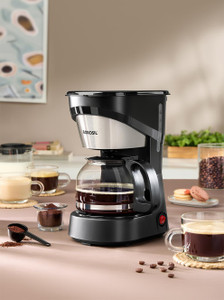 BOROSIL BCM55W01 6 Cups Coffee Maker