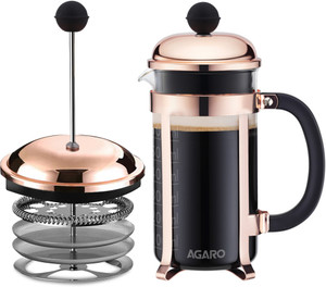 AGARO Royal French Press Coffee And Tea Maker, 4 Cups Coffee Maker