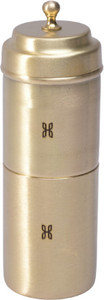 HITHA WELLNESS Brass Coffee Filter 360ml Set 5 Cups Coffee Maker