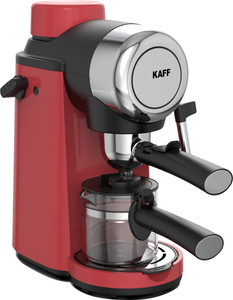 Kaff VIENNA-RED 4 Cups Coffee Maker