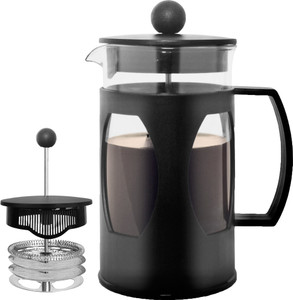 Sipologie Classic French Press 600ml I I 4-Level Filtration I Borosilicate Glass 3 Cups Coffee Maker