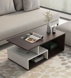 FURNEASER Witely Tea Table for Living Room, Centre Table, Sofa Table, Engineered Wood Coffee Table