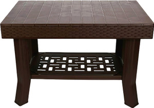 ModuTure Contemporary Center/Tea Table/Teapoy/Living Room/Office, XL Size[32"Lx20"Wx21H] Plastic Coffee Table