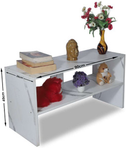 NE Furniture low_height_white Engineered Wood Coffee Table