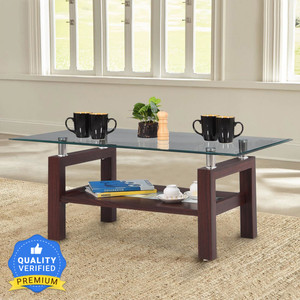 RoyalOak Glen Glass Coffee Table