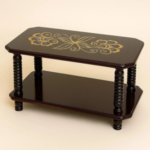 PEDPIX Modern Wooden Tea Table for Living Room, Bedroom, or Office - Easy to Assemble Engineered Wood Coffee Table