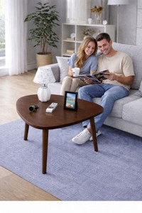 UNIQUE ELITE LAGACY Center coffee table teapoy coffee table for living room side table 16 inch Solid Wood Coffee Table