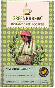 GreenBrrew Instant Green Coffee Beans Extract Instant Coffee