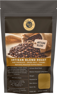 Telaa Coffee And Tea Artisan Blend Premium Roast Coffee Beans – Espresso, Americano, Cappuccino Coffee Beans