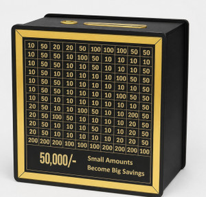 Huckwood 50000 Savings Challenge Money Box - Image 6