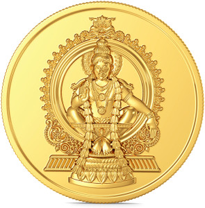 Joyalukkas Lord Ayappan 22 K 1 g Gold Coin