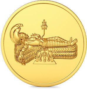 Joyalukkas Lord Vishnu 22 K 1 g Gold Coin