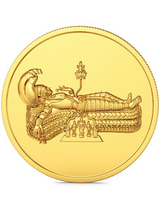 Joyalukkas Lord Vishnu 22 K 1 g Gold Coin