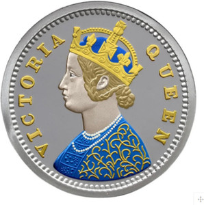 LVA CREATIONS 10 grams pure silver coin queen silver coin Bis Hallmark 999 fine silver. 24 (999) K 10 g Silver Coin