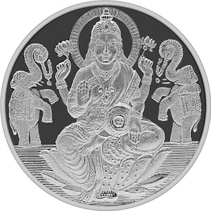 MAA SILVER Lakshmi S 999 50 g Silver Coin