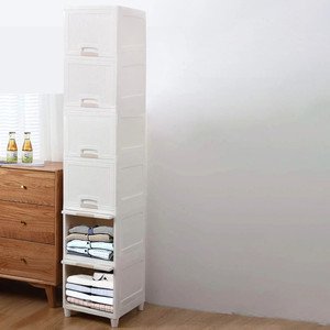 Sasimo 6-Door 6-Shelf Plastic foldable Cupboard PC Collapsible Wardrobe