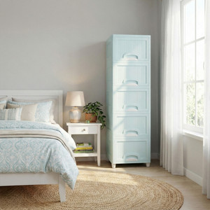 GROTHEORY Under-Stair Storage Hack Slim Profile Drawer Unit PP Collapsible Wardrobe