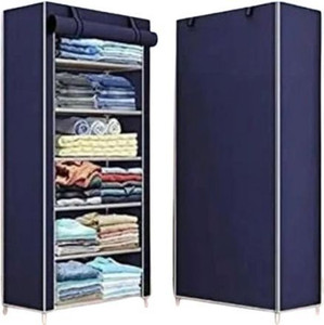 GULAMMUSTAFA NA Micro Fiber Collapsible Wardrobe