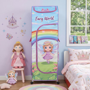KUDOS KGWJ Fairy PVC Collapsible Wardrobe