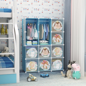 Cupboard Baby Almirah Online Etoly 12-Door 12-Shelf Plastic Kids