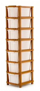 Scrub Daddy multi-purpose Chest of drawers organizer PP Collapsible Wardrobe