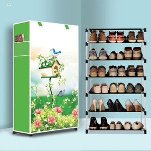 SHOEVAULT GREEN TREE HOUSE PVC Collapsible Wardrobe