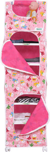 FLIPZON XXL Multipurpose 7 Shelve Baby Wardrobe, Foldable, (Unbreakable Material) PVC Collapsible Wardrobe