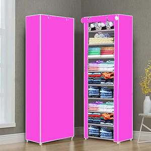 Attache Carbon Steel Collapsible Wardrobe