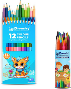 Dreamizy Art Round Shaped Color Pencils