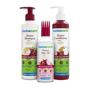 Mamaearth Anti Fall Spa Range with Onion Hair Oil + Shampoo + - Image 6
