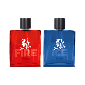 SET WET Fire & Ice Perfume for Men, Pack of 2 · 200 ml (400 ml total) - Image 6