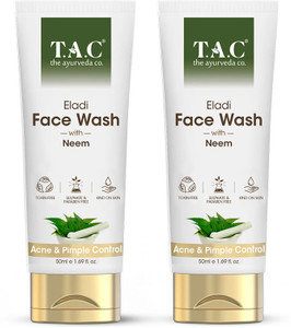 TAC - The Ayurveda Co. Eladi Facewash (Pack of 2)