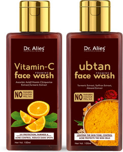 Dr. Alies Vitamin C Facewash with Ubtan 100ml - Image 4