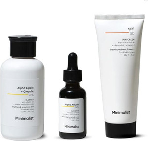 Minimalist Anti-Pigmentation Kit, Face Wash, Serum & Sunscreen - Image 2