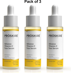प्रॉस्कायर Advance Vitamin C Face Serum (Pack of 3)