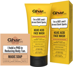 Ghar Magic Soap + Kojic Face Wash 100ml - Image 2