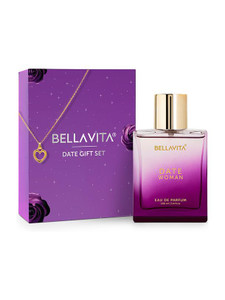 BELLAVITA Date Perfume Gift Set Gold 100ml - Image 6