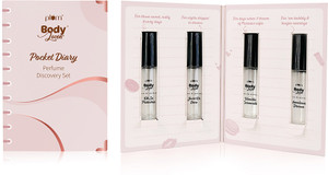 Plum BodyLovin' Pocket Diary Perfume Discovery Set | Pack of 4 EDPs | 3 ML