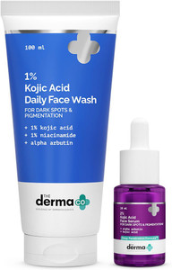 The Derma Co 1% Kojic Acid Face Wash and 2% Serum 10 ml Combo - Image 5