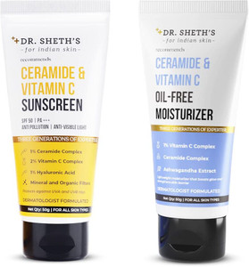 Dr. Sheth’s Glow & Protect Combo | The Ultimate 2-Step Regime For Brighter & Nourished Skin