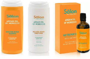 Modicare SALON ARGAN OIL OF MOROCCO- HAIR OIL(100ML)-SHAMPOO(200ML
