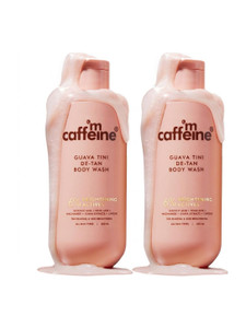 mCaffeine Detan Body Wash 1% Glycolic, 5% Niacinamide-Kojic acid 300ml - Image 6
