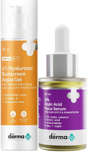 The Derma Co 1% Hyaluronic Acid Sunscreen 50g + 2% Kojic Acid Face - Image 6
